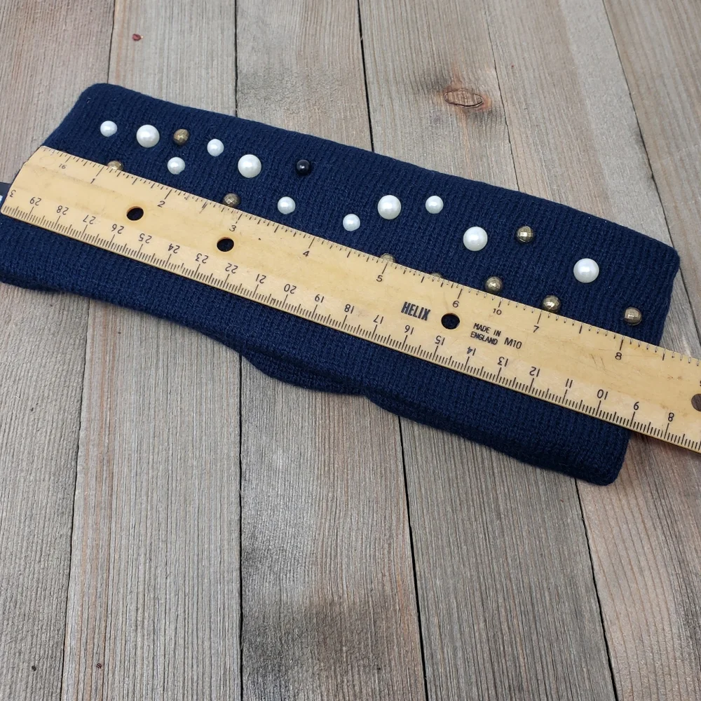 New! Pearl Studded Head Band/Ear Warmer